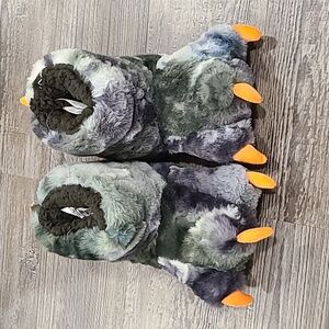 Dinosaur/Monster Slippers Size 13-3 by Enirine